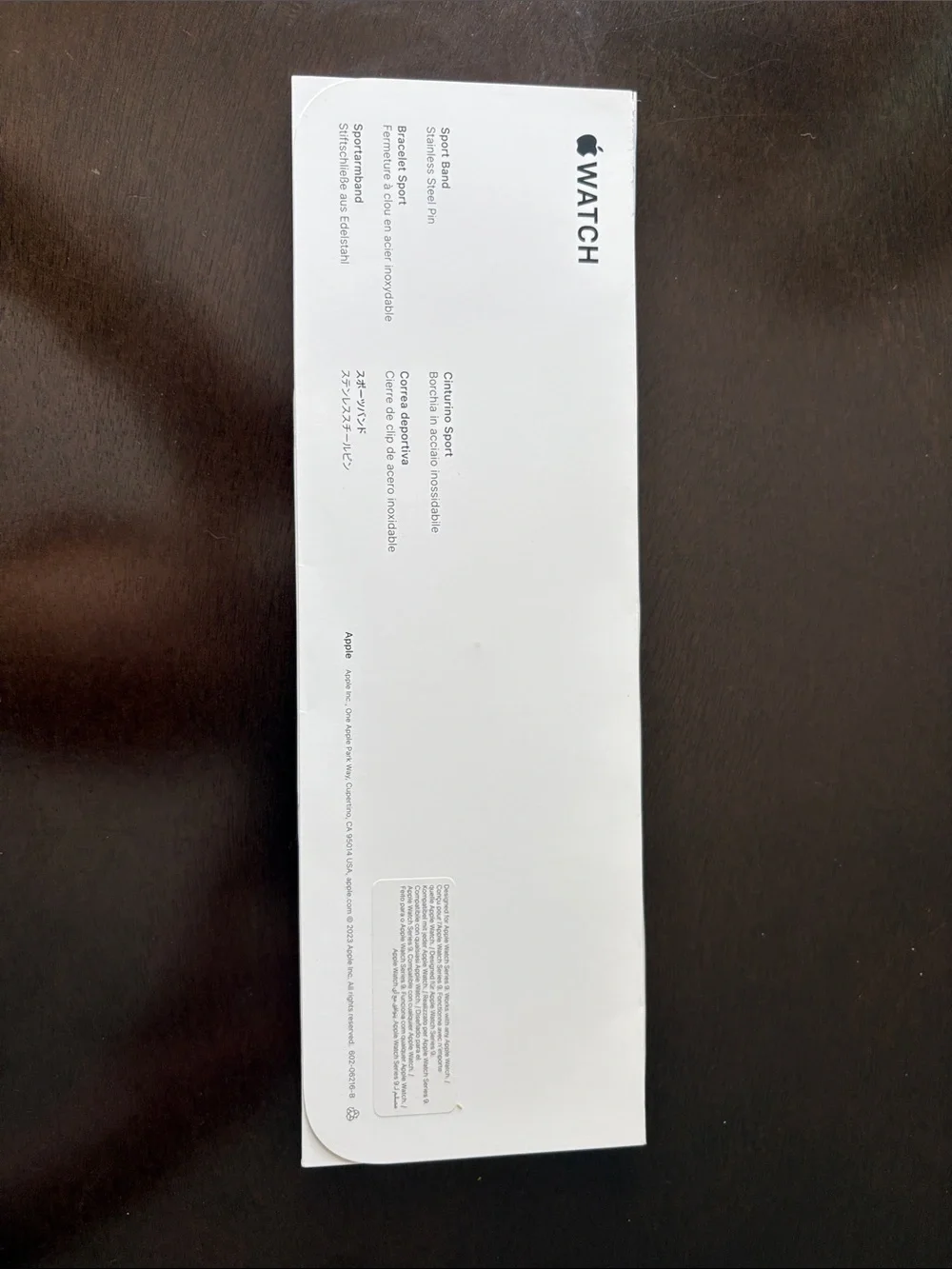 NEW 45mm M/L Apple Black Sport Band for Apple Watch